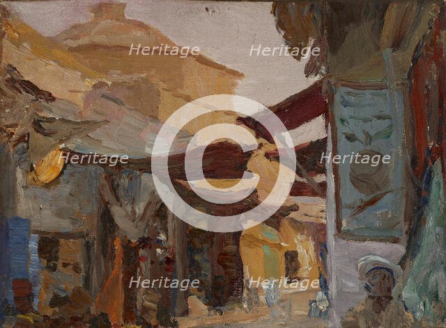 Smyrna (Bazaar), 1910. Creator: Jan Ciaglinski.