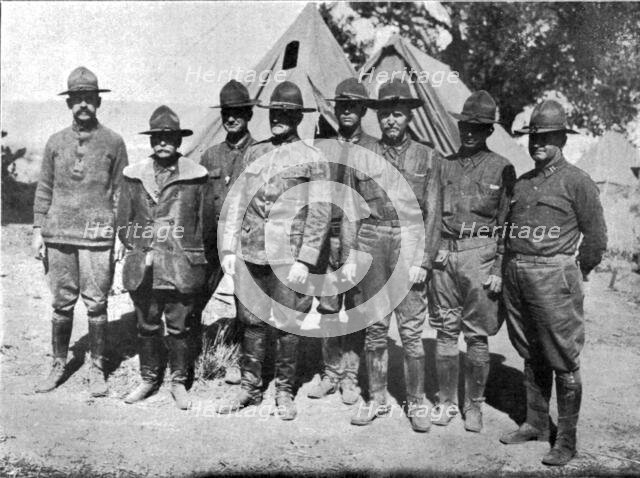 'Etats-Unis et Mexique; Le major-general Funston, commandant des forces americaines..., 1916. Creator: Unknown.