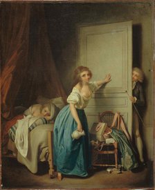 L'Indiscret, c. 1795. Creator: Boilly, Louis-Léopold (1761-1845).