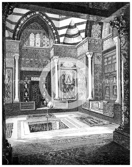 The Arab Hall, c1880-1882. Artist: Frederic Leighton