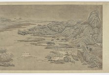 Snow Clearing on Mountains and Rivers, after Wang Wei, 16th-17th century. Creator: Unknown.
