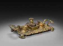 Inkwell, 1825-1850. Creator: Unknown.