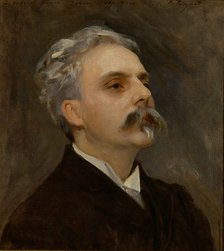 Portrait of the composer Gabriel Fauré (1845-1924).