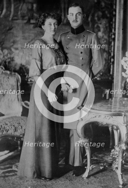 Prince Ernst & Victoria Luise [i.e. Louise], 1913. Creator: Bain News Service.