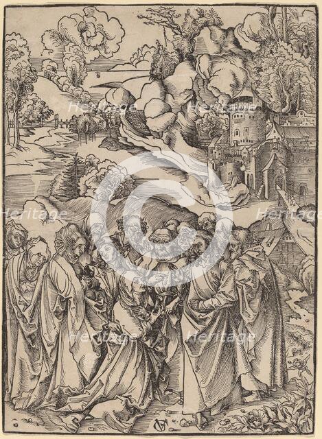 Christ and the Apostles and the Holy Women. Creator: Urs Graf.