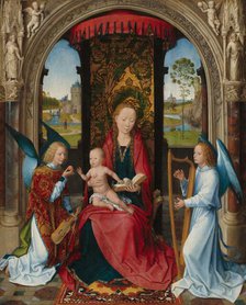 Madonna and Child with Angels, after 1479. Creator: Hans Memling.