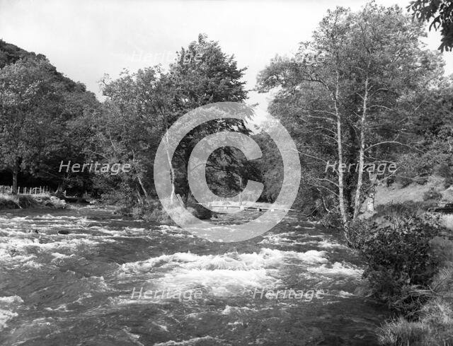 Tarr Steps, near Dulverton, Exmoor, Somerset, c1955. Creator: Arthur Charles Kirby Ware.