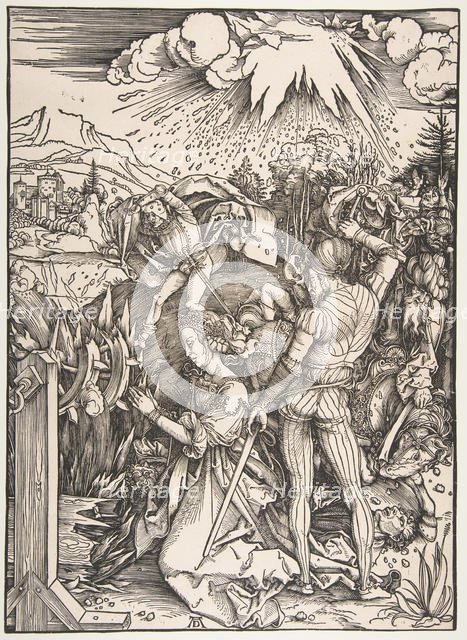 The Martyrdom of Saint Catherine.n.d. Creator: Albrecht Durer.