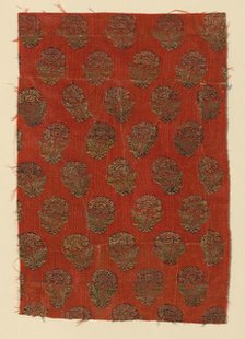 Fragment (Dress Fabric), Iran, 18th century. Creator: Unknown.