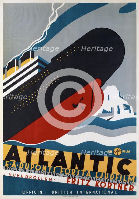 Atlantic, 1930. Artist: Carlsund, Otto Gustaf (1897-1948)