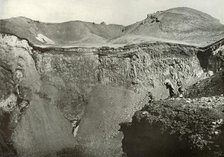 'The Holy Crater of Fuji-San', 1910. Creator: Herbert Ponting.
