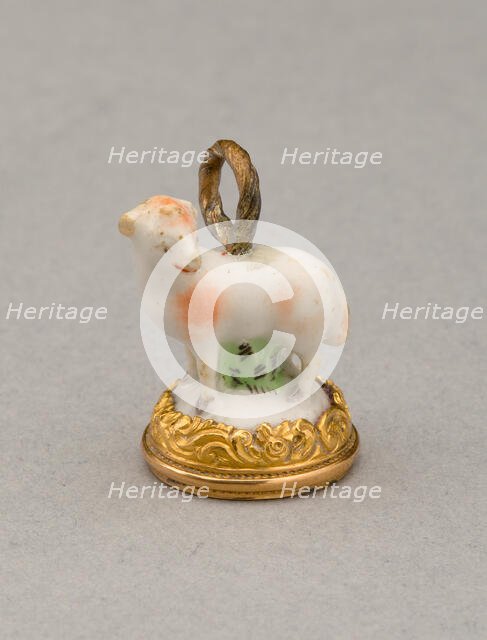 Seal, Chelsea, 1750/70. Creator: Chelsea Porcelain Manufactory.