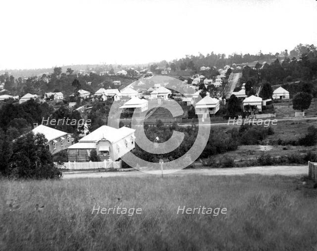 Looking over Toowong from Musgrave Street, 1905. Creator: Ernest Melville.