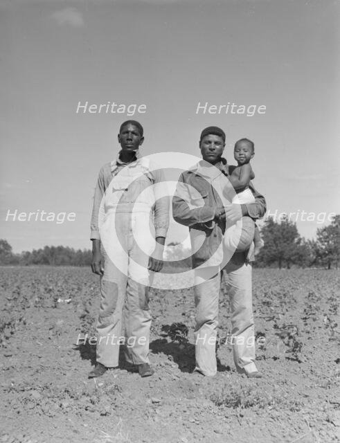 Ex-tenants, now day laborers, Ellis County, Texas, 1937. Creator: Dorothea Lange.