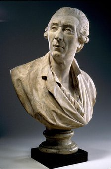 Bust Of A Man, 1791. Creator: Augustin Pajou.