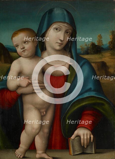 Madonna and Child, about 1515. Creator: Giulio Francia.