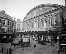 Main entrance of Fenchurch Street Station, London, 1912. Artist: Bedford Lemere and Company