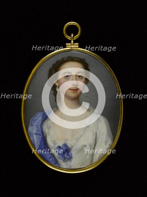 Portrait of a young woman, between 1725 and 1750. Creator: English School.