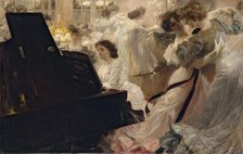 Bal blanc, 1903. Creator: Joseph Marius Avy.