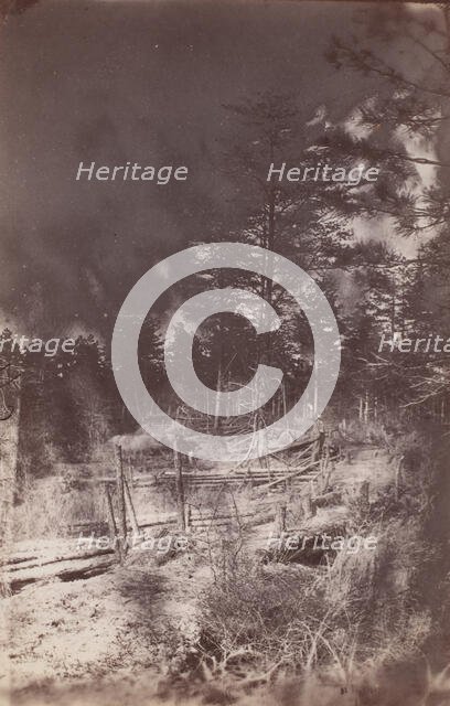 The Wilderness Battlefield, 1864. Creator: Unknown.