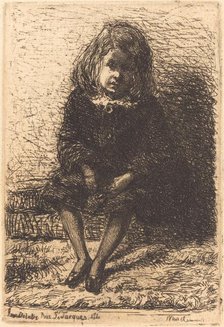 Little Arthur, c. 1857/1858. Creator: James Abbott McNeill Whistler.