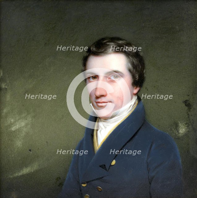 Benjamin Moore McVickar, ca. 1825. Creator: Charles Cromwell Ingham.