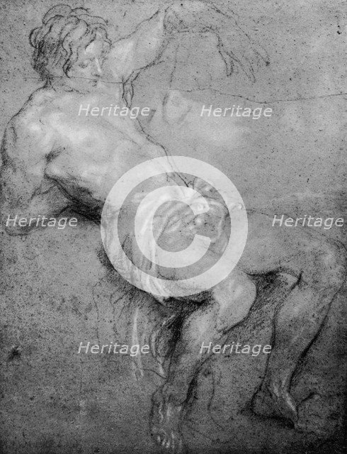 Study for the 'St Sebastian', 1913.Artist: Anthony van Dyck