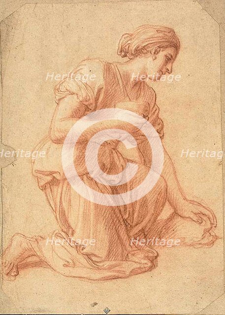 Kneeling Woman, n.d. Creator: Francois Verdier.