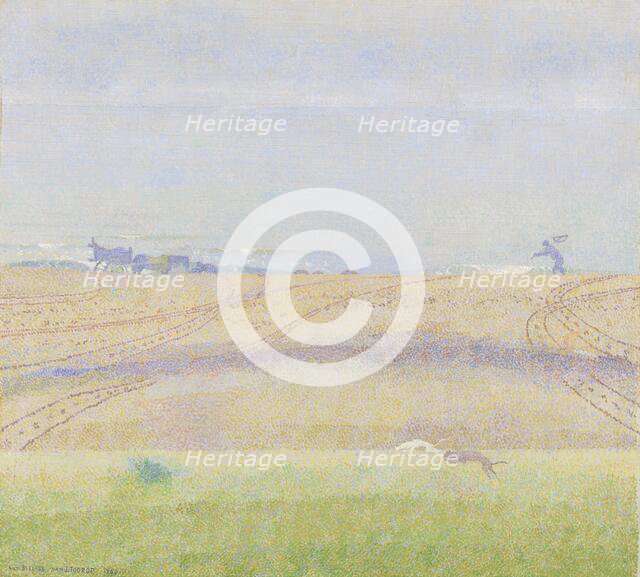 Misty Sea, 1899. Creator: Jan Toorop.