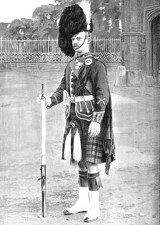 'Colour-Sergeant, The Queen's Own Cameron Highlanders', c1880. Artist: Gregory & Co.