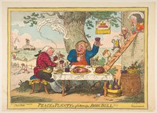 Peace and Plenty or Good News for John Bull!!!, May 25, 1814. Creator: George Cruikshank.