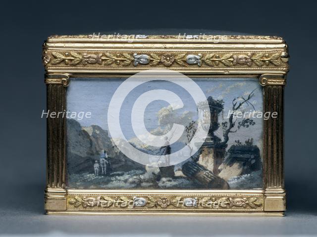 Rectangular Box, c. 1840-1850. Creator: Alexandre Leferre (French).