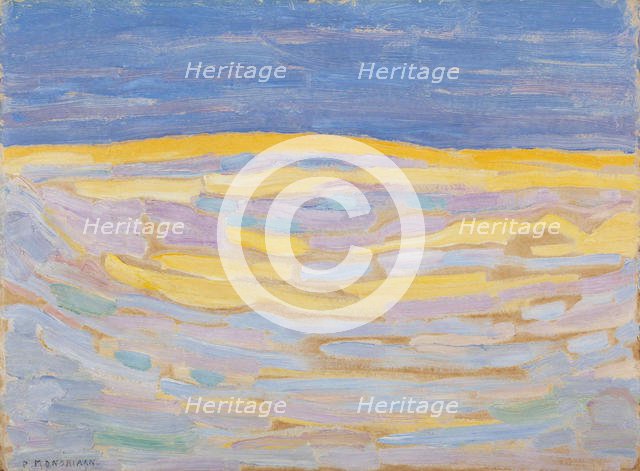 Dune I, 1909. Creator: Mondrian, Piet (1872-1944).