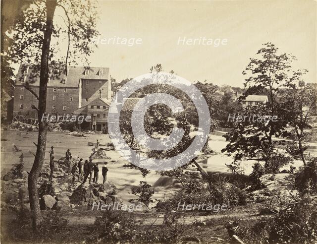 Johnson's Mill, Petersburg, VA., 1865. Creator: Tim O'Sullivan.