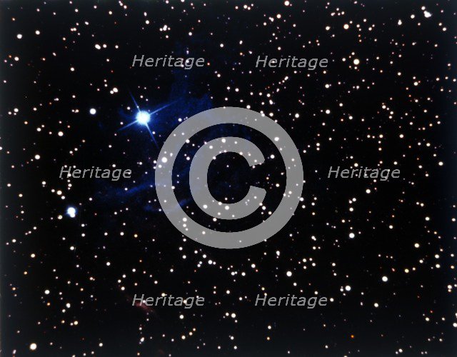 Nebulosity near the star Capella. Creator: NASA.