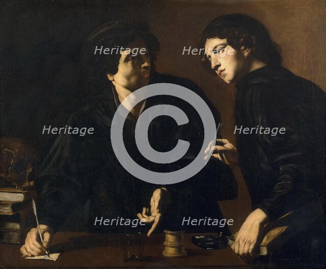 Saints Cosmas and Damian , c. 1620-1630. Creator: Caracciolo, Giovanni Battista (1578-1635).