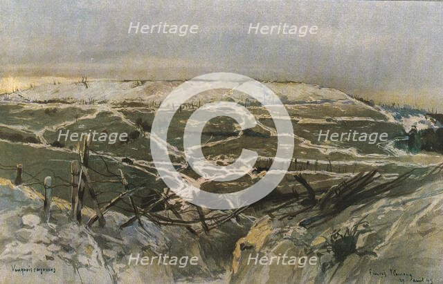 ''Vanquois.', 1915. Creator: Francois Flameng.