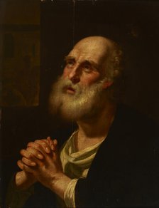 Saint Peter, 1742. Creator: Balthasar Denner.