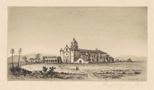 Mission San Luis Rey de Francia, 1883. Creator: Henry Chapman Ford.