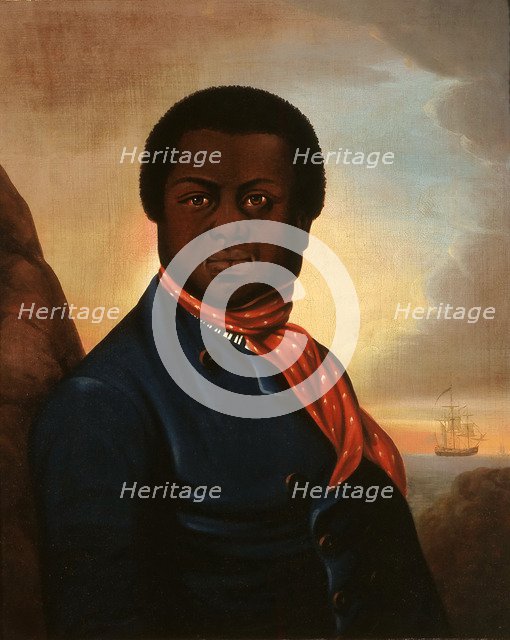 Portrait of a Black Sailor (Paul Cuffe?), c. 1880. Artist: Anonymous  