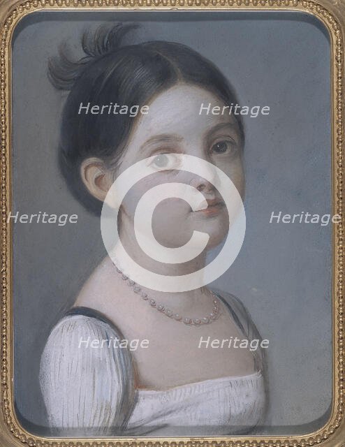 Laure de Balzac as a child. Creator: Unknown.