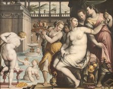 Bathsheba at Her Bath, 1573-1574. Creator: Zucchi, Jacopo (c. 1541-c. 1590).
