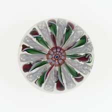 Paperweight, Saint-Louis, c. 1845-55. Creator: Saint-Louis Glassworks.