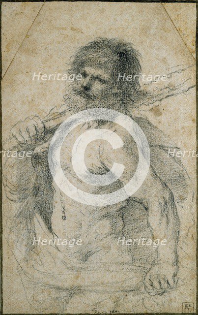 Hercules, 17th century. Artist: Guercino.