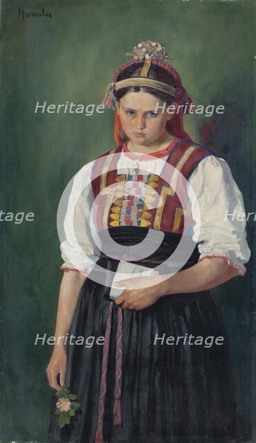 To Boyfriend, around 1910. Creator: Jozef Hanula.