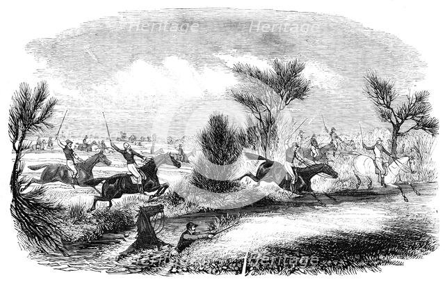 Taking the Brook, 1844. Creator: Unknown.