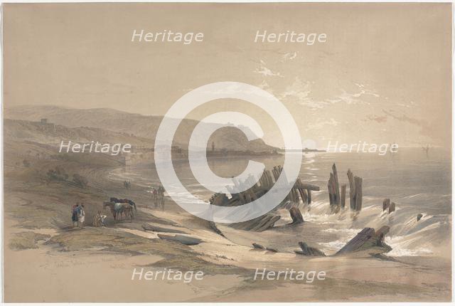 Caiaphas Looking Towards Mount Carmel, 1839. Creator: David Roberts (British, 1796-1864).