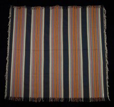 Shawl, American, third quarter 19th century. Creator: Unknown.