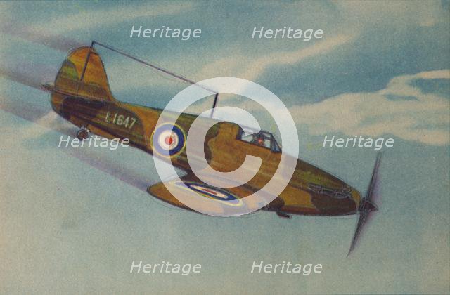 'Hawker "Hurricane" Fighter Monoplane', c1944. Creator: Unknown.