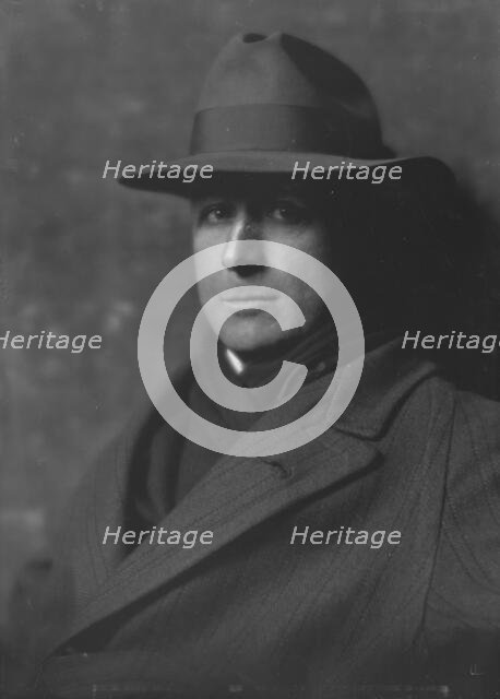 Mr. Arthur C. Train, portrait photograph, 1917 Dec. 29. Creator: Arnold Genthe.